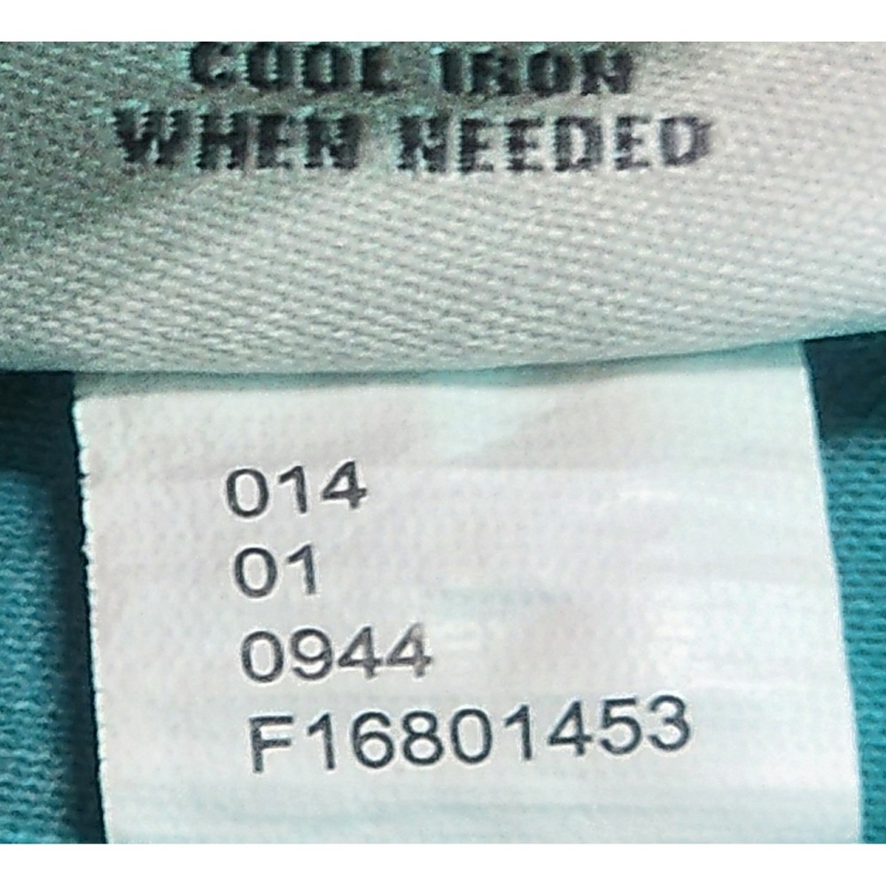 Merona Womens Size 6 Teal Cotton Mini Skirt Coastal Y2K - Picture 10 of 10